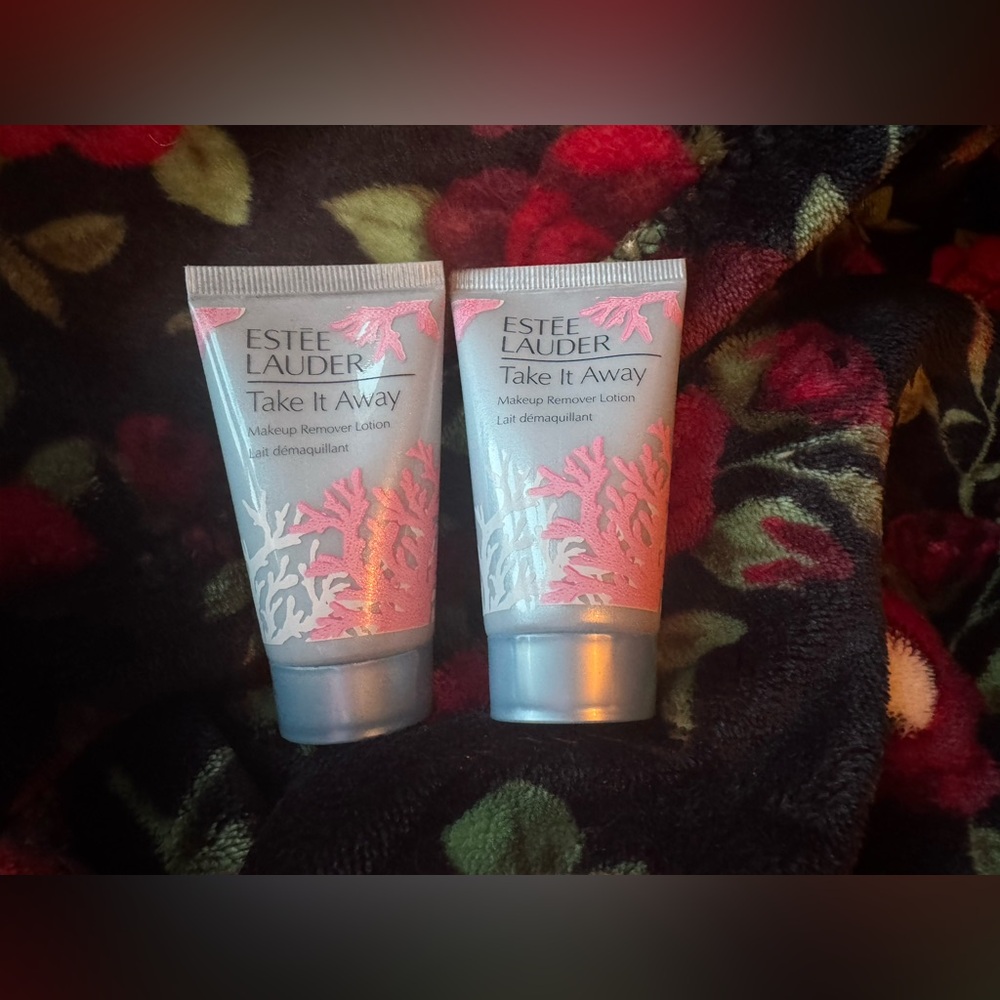 Estee Lauder Take It Away Makeup Remover Lotion - Pink & Silver